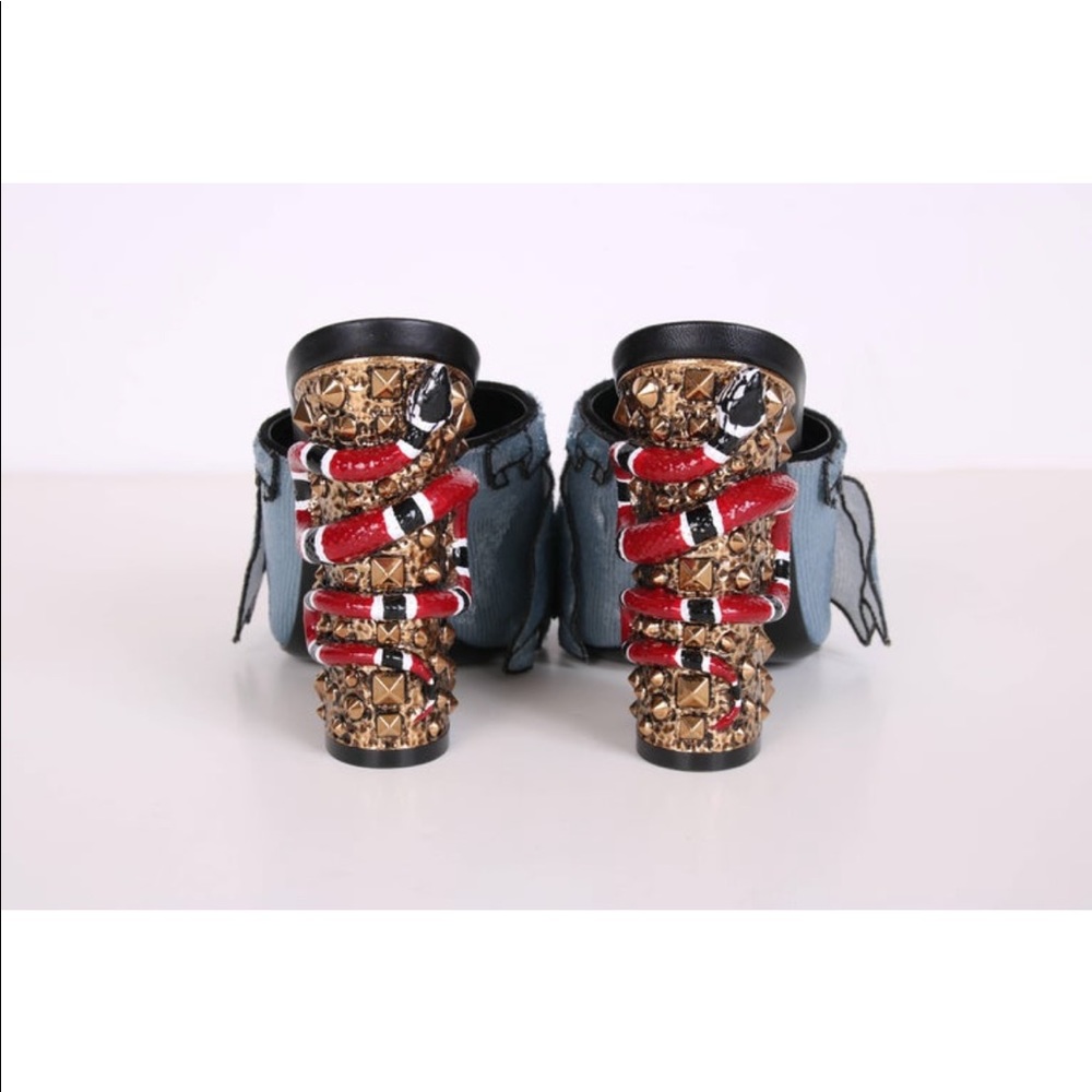 Gucci Owen Ruffle Heels. Nib - image 5